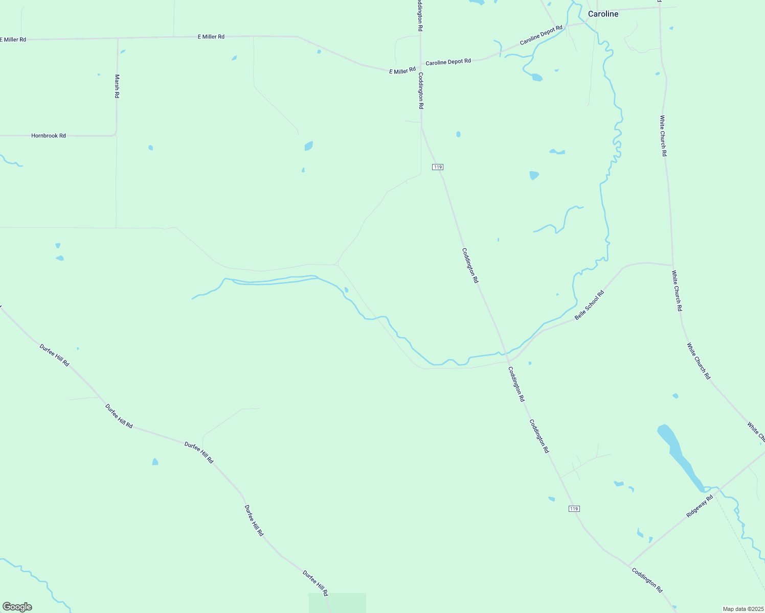 map of restaurants, bars, coffee shops, grocery stores, and more near 140 Deputron Hollow Road in Brooktondale