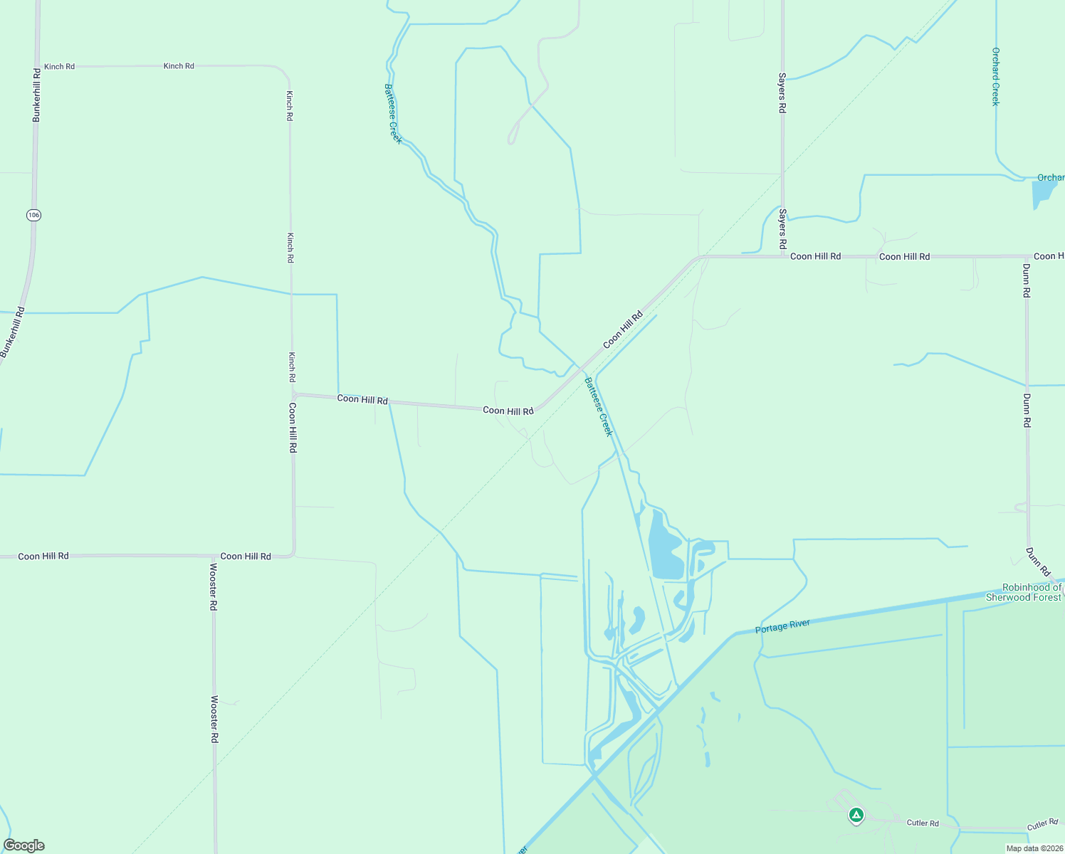 map of restaurants, bars, coffee shops, grocery stores, and more near 6787 Coon Hill Road in Munith