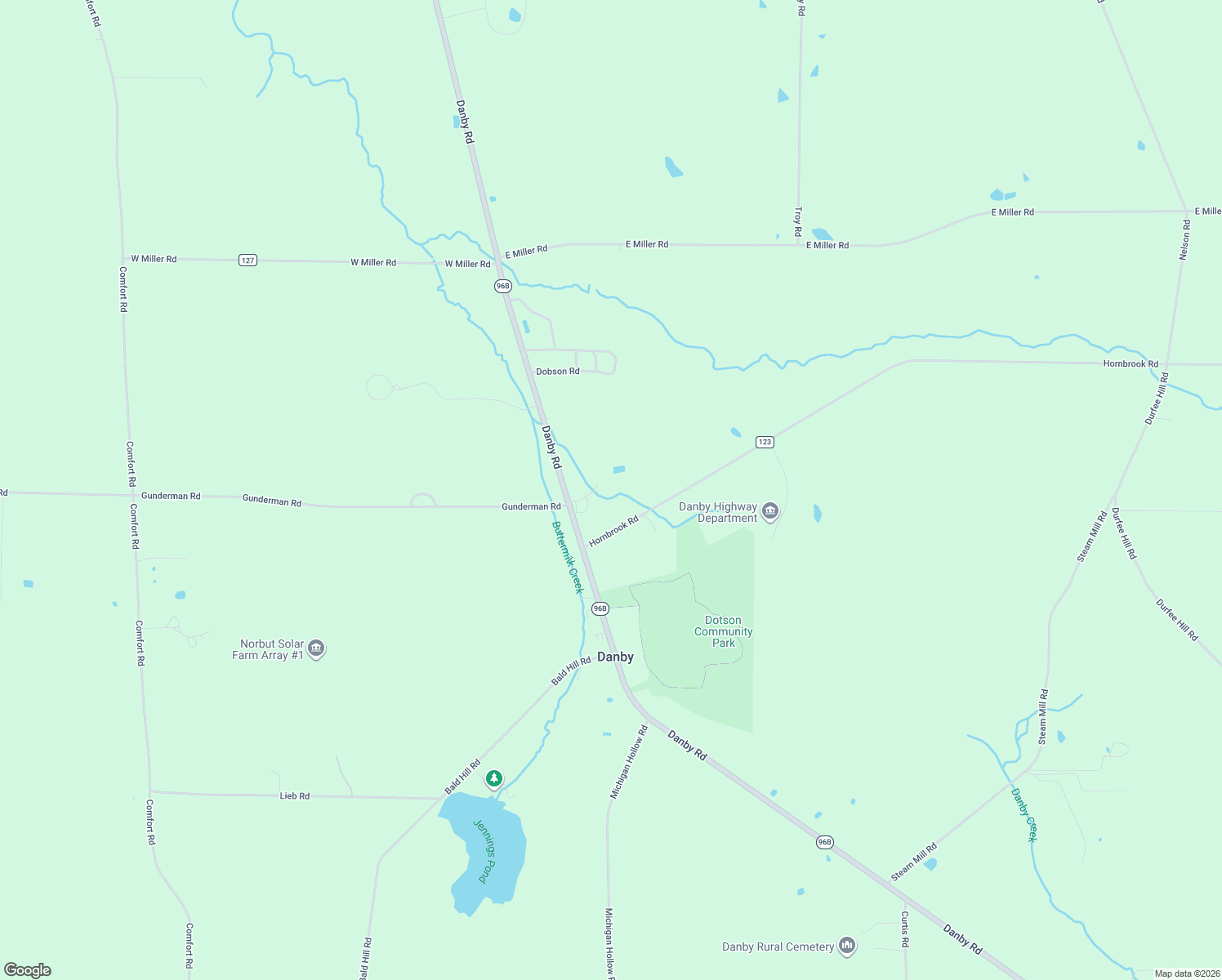 map of restaurants, bars, coffee shops, grocery stores, and more near 1765 Danby Rd in Ithaca