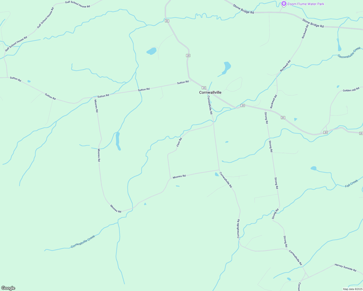 map of restaurants, bars, coffee shops, grocery stores, and more near 136 Flinn Road in Cornwallville