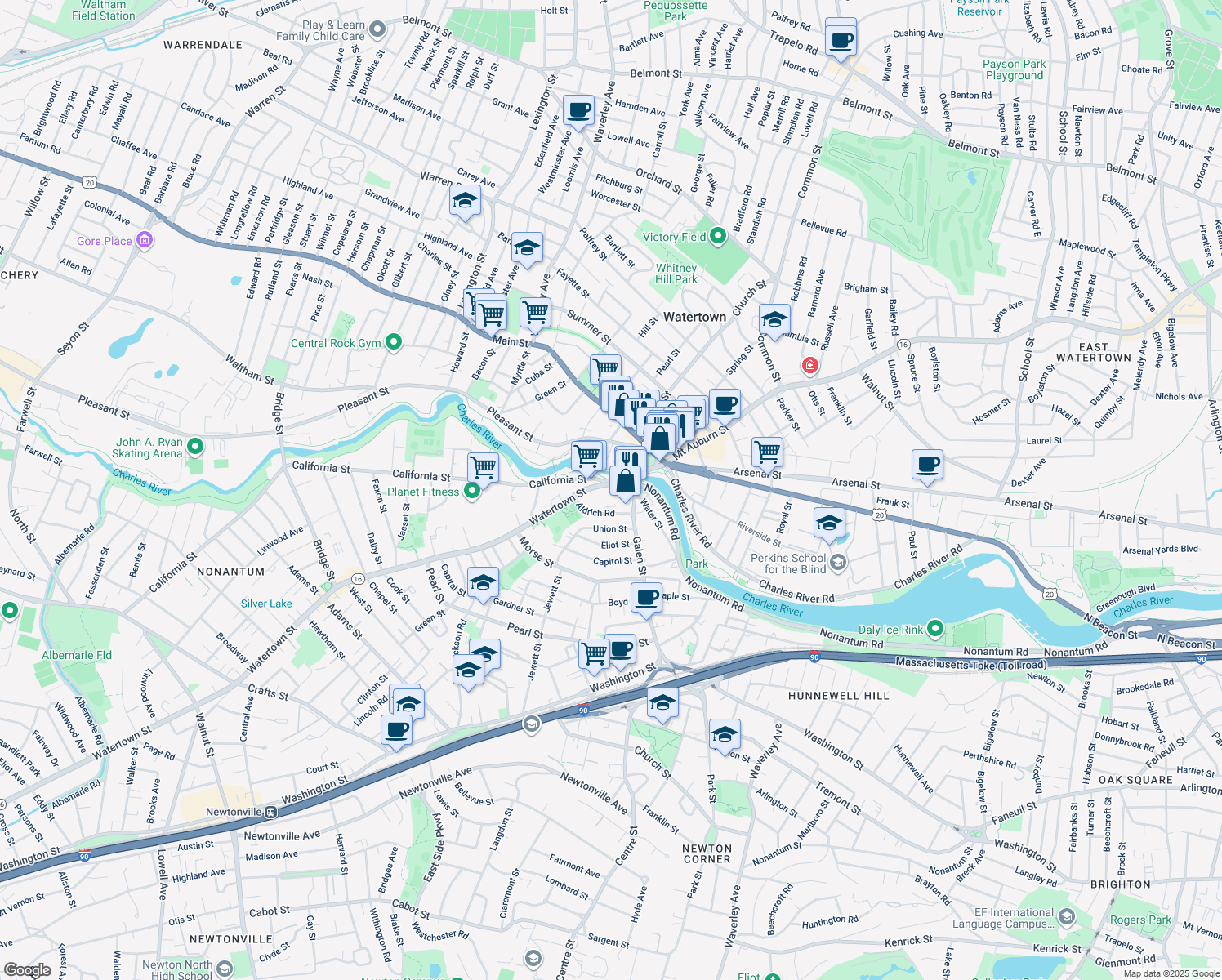 20 Watertown Street, Newton MA Walk Score