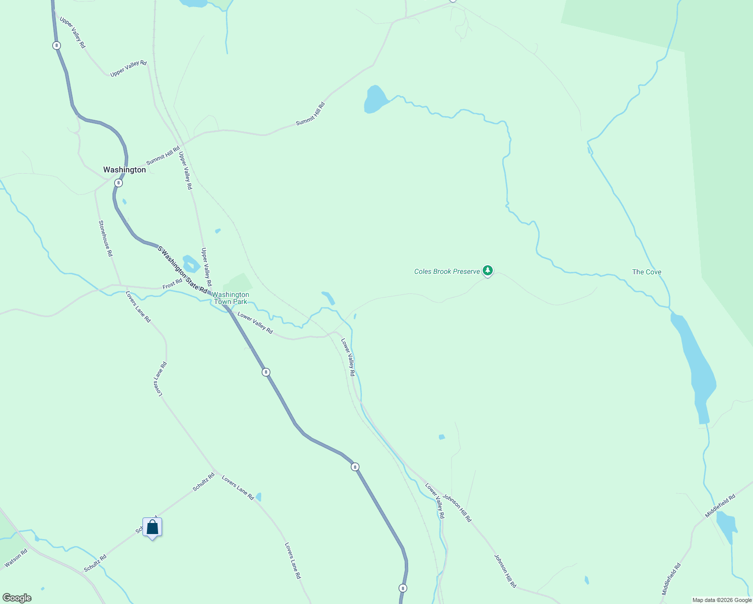 map of restaurants, bars, coffee shops, grocery stores, and more near 185-327 Cross Place Road in Hinsdale