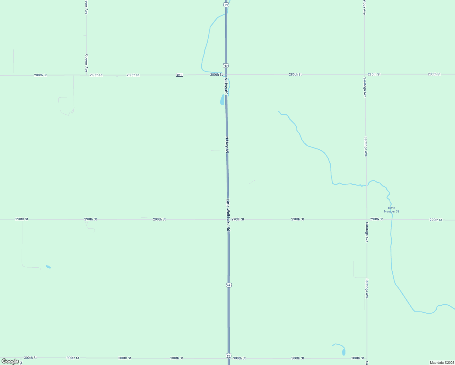 map of restaurants, bars, coffee shops, grocery stores, and more near 2873 Little Wall Lake Rd in Jewell
