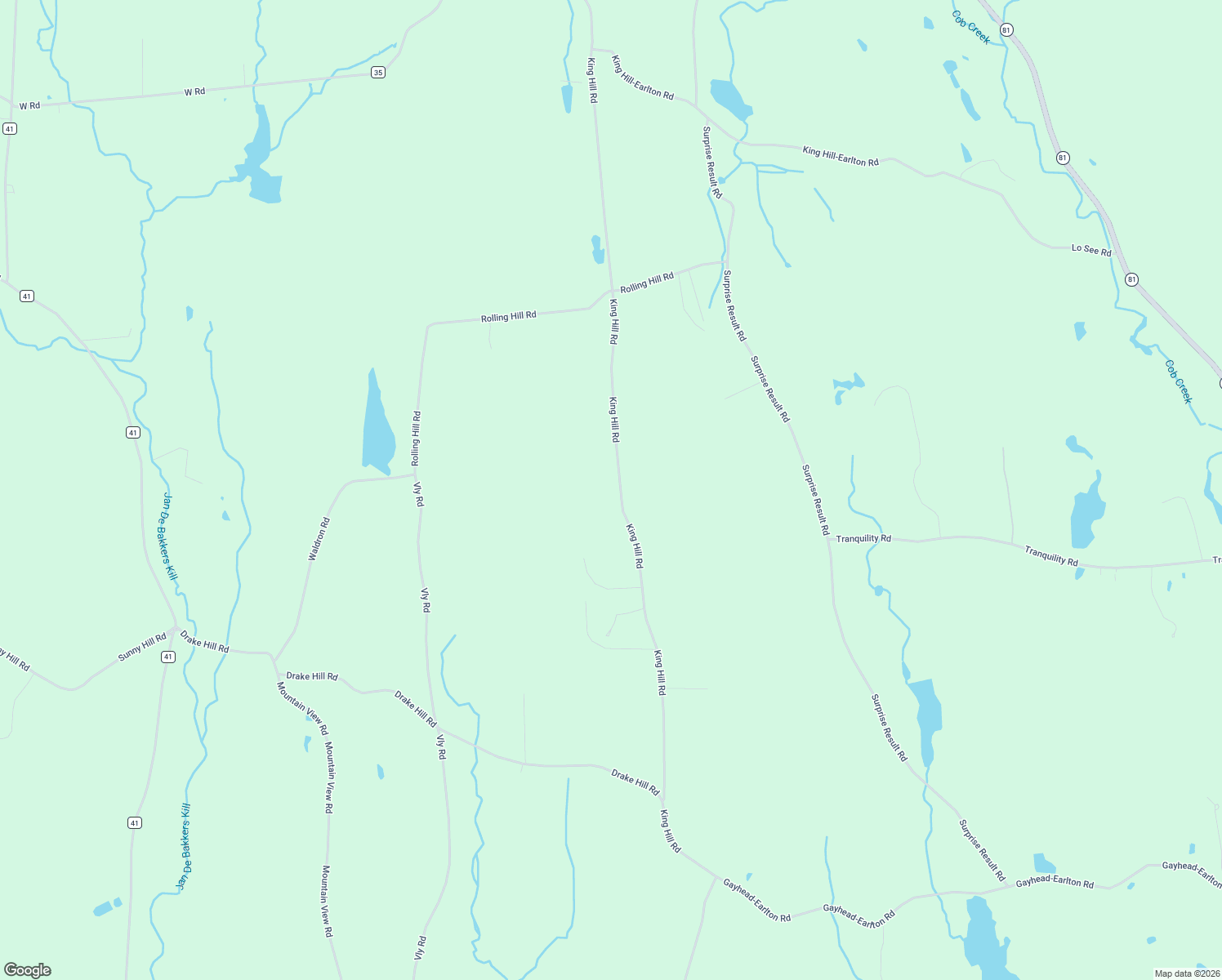 map of restaurants, bars, coffee shops, grocery stores, and more near 443 King Hill Road in Freehold