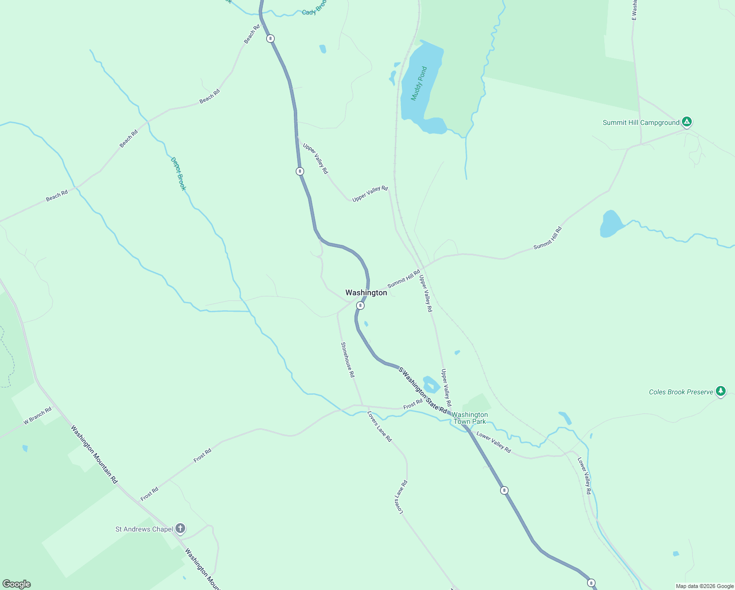 map of restaurants, bars, coffee shops, grocery stores, and more near 35-59 Summit Hill Road in Washington