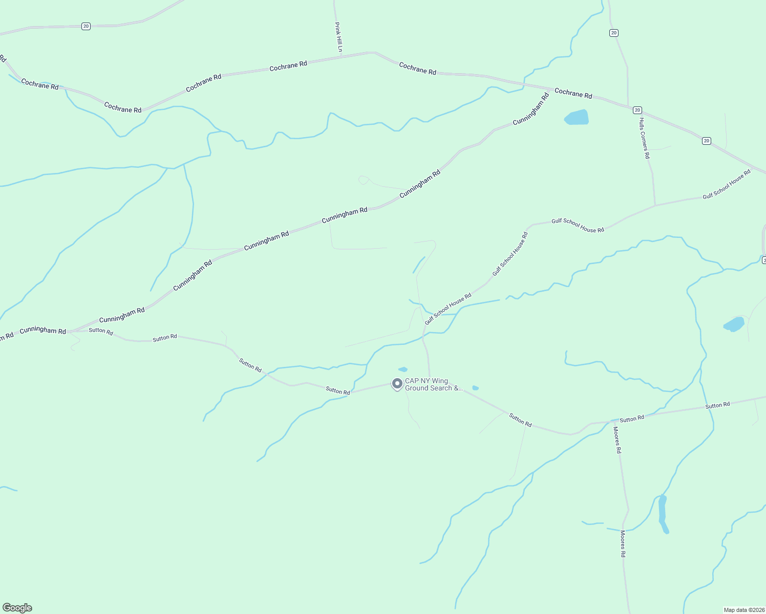map of restaurants, bars, coffee shops, grocery stores, and more near 183 Pratt Road in Cornwallville