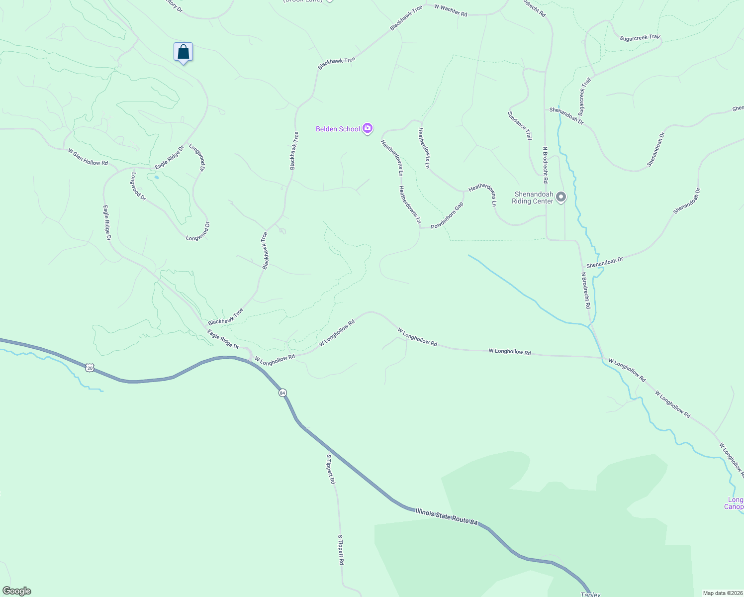 map of restaurants, bars, coffee shops, grocery stores, and more near 89 Heatherdowns Lane in Galena