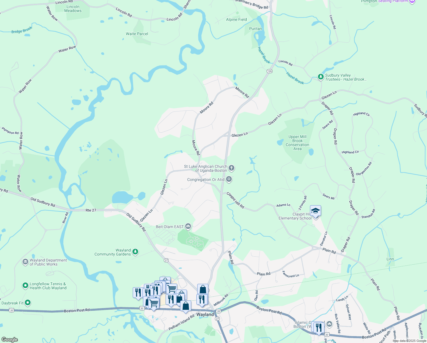 15 Training Field Road, Wayland MA Walk Score