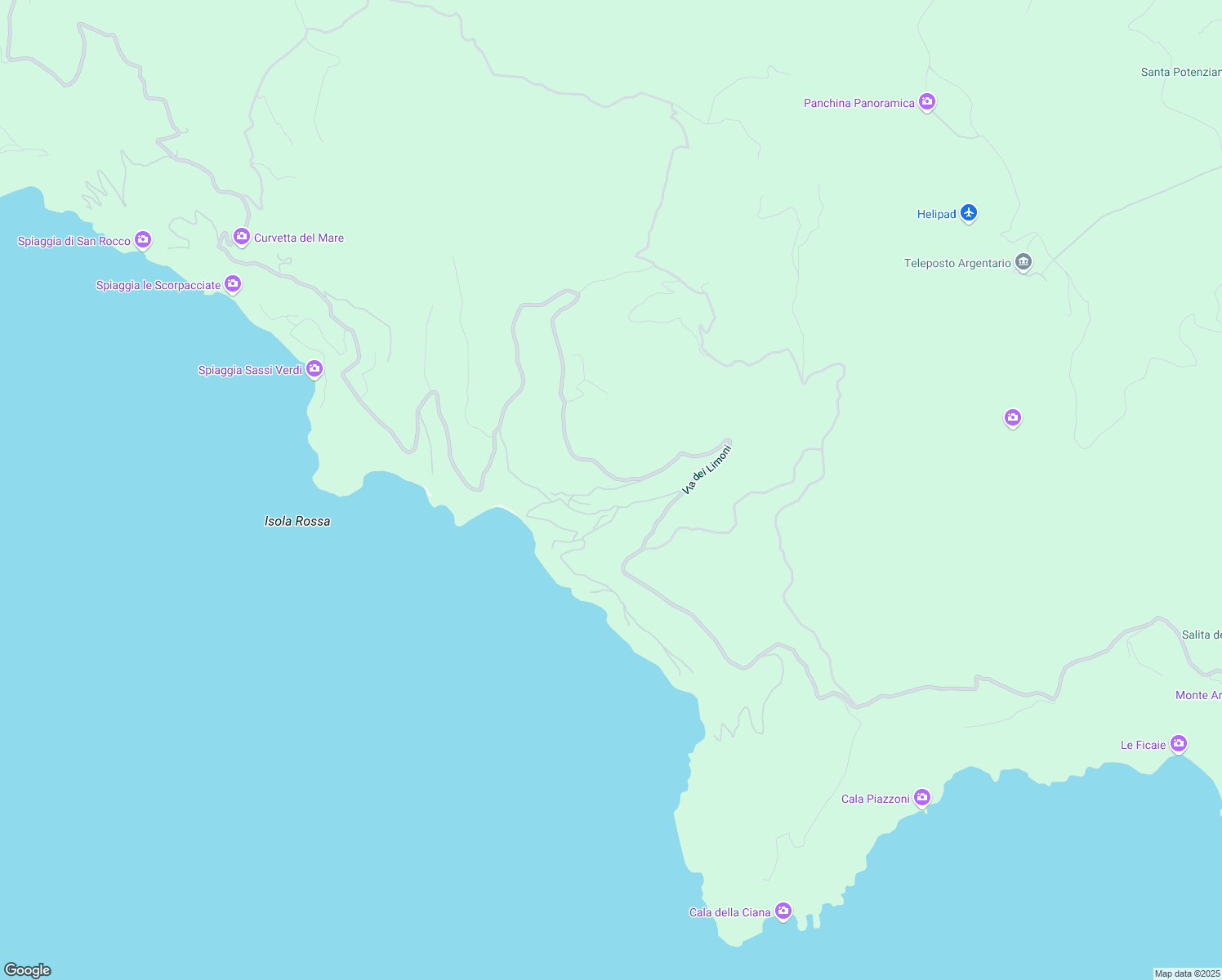 map of restaurants, bars, coffee shops, grocery stores, and more near in Province of Grosseto