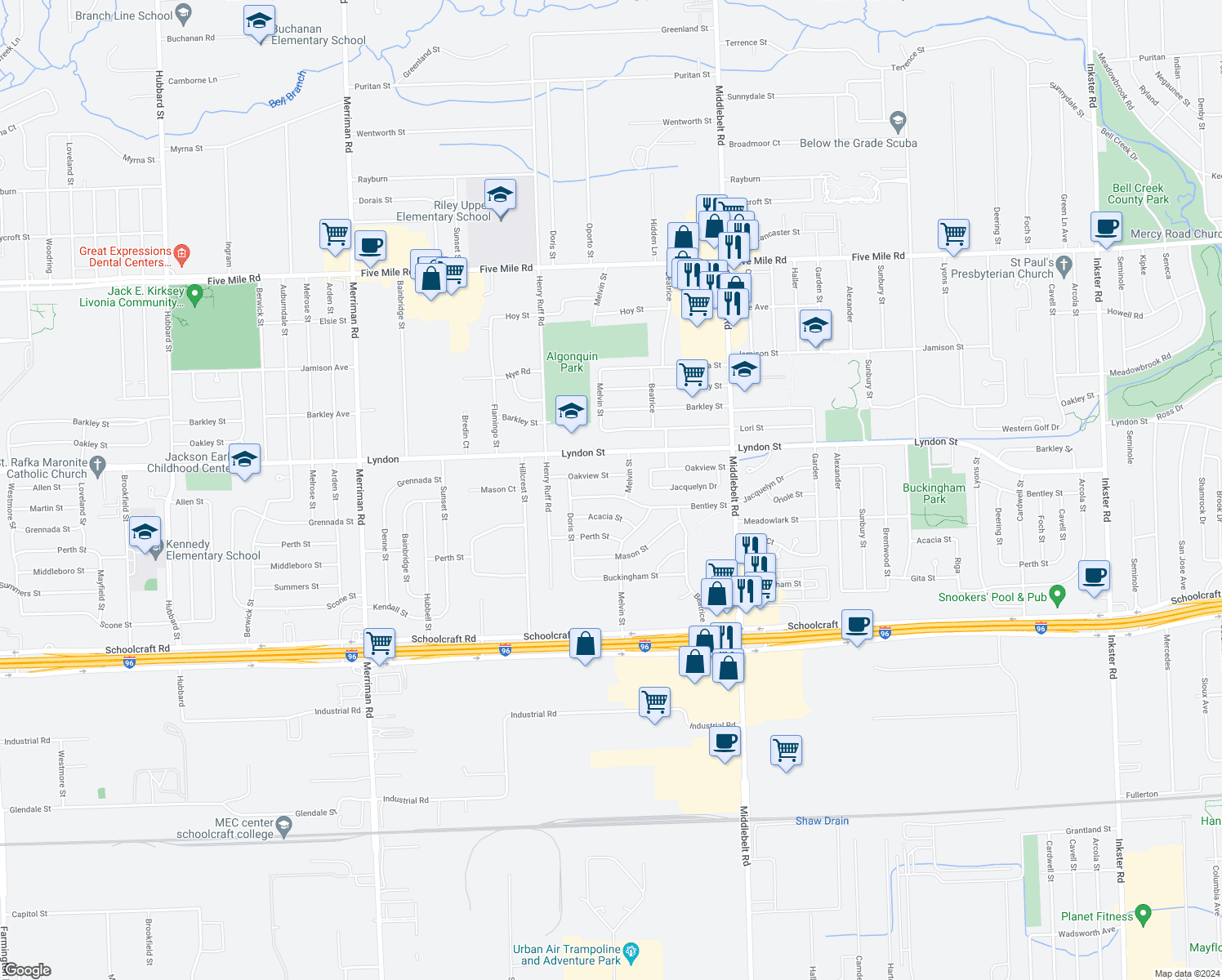 30140 Bentley Street Livonia Mi Walk Score