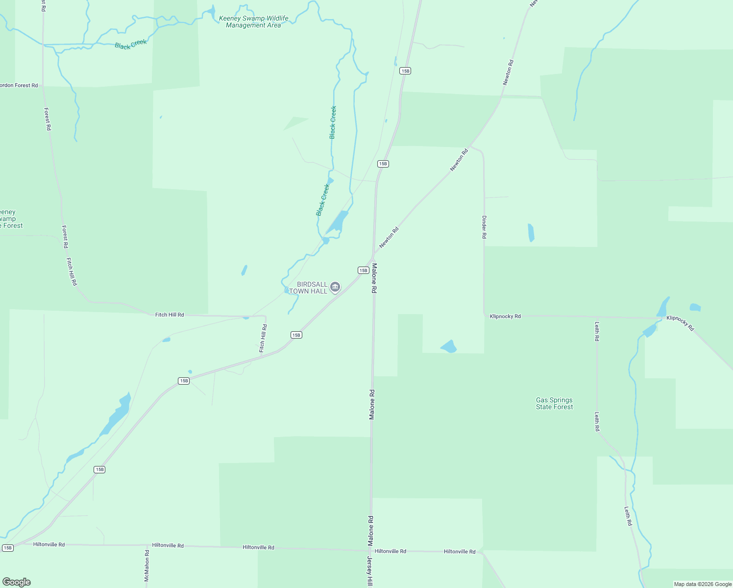 map of restaurants, bars, coffee shops, grocery stores, and more near 9405 Malone Road in Canaseraga