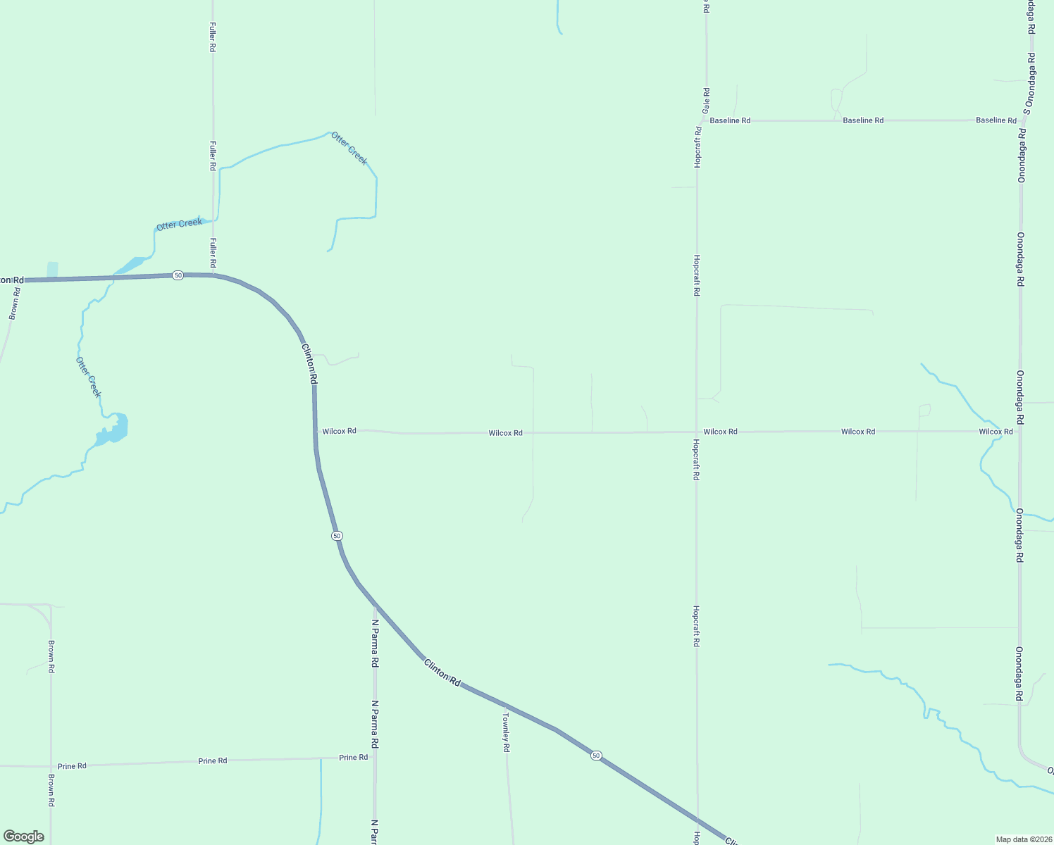 map of restaurants, bars, coffee shops, grocery stores, and more near 10528 Wilcox Road in Onondaga