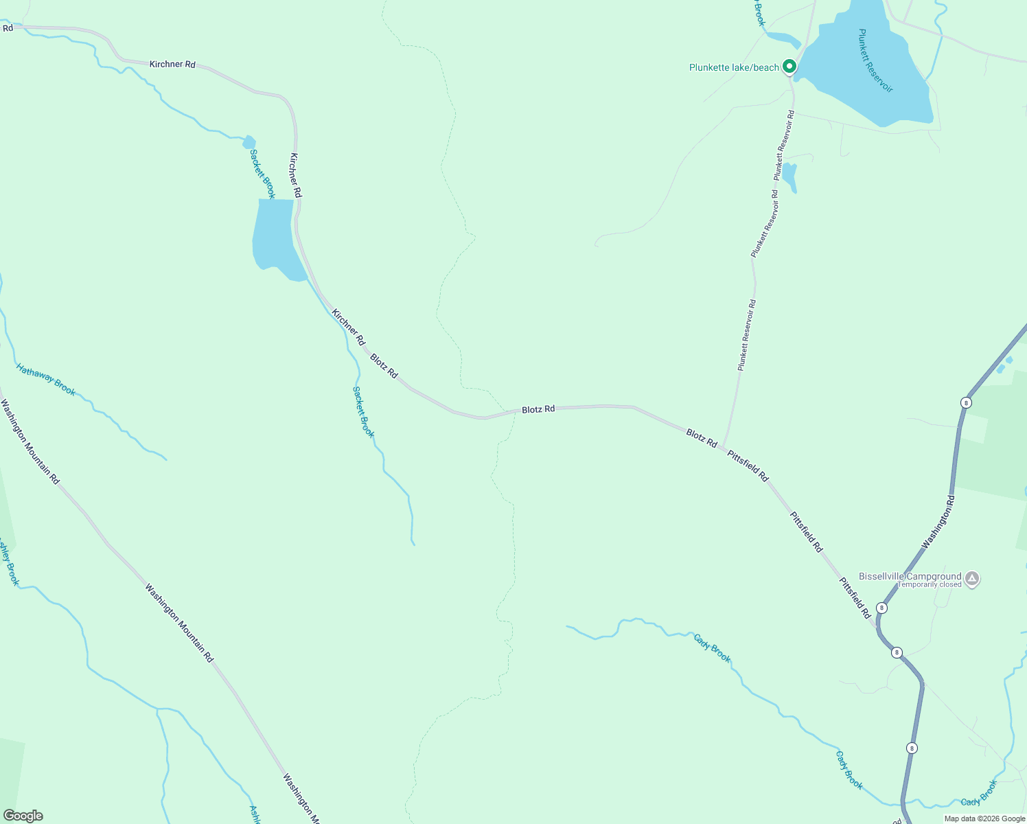 map of restaurants, bars, coffee shops, grocery stores, and more near 56 Blotz Road in Washington