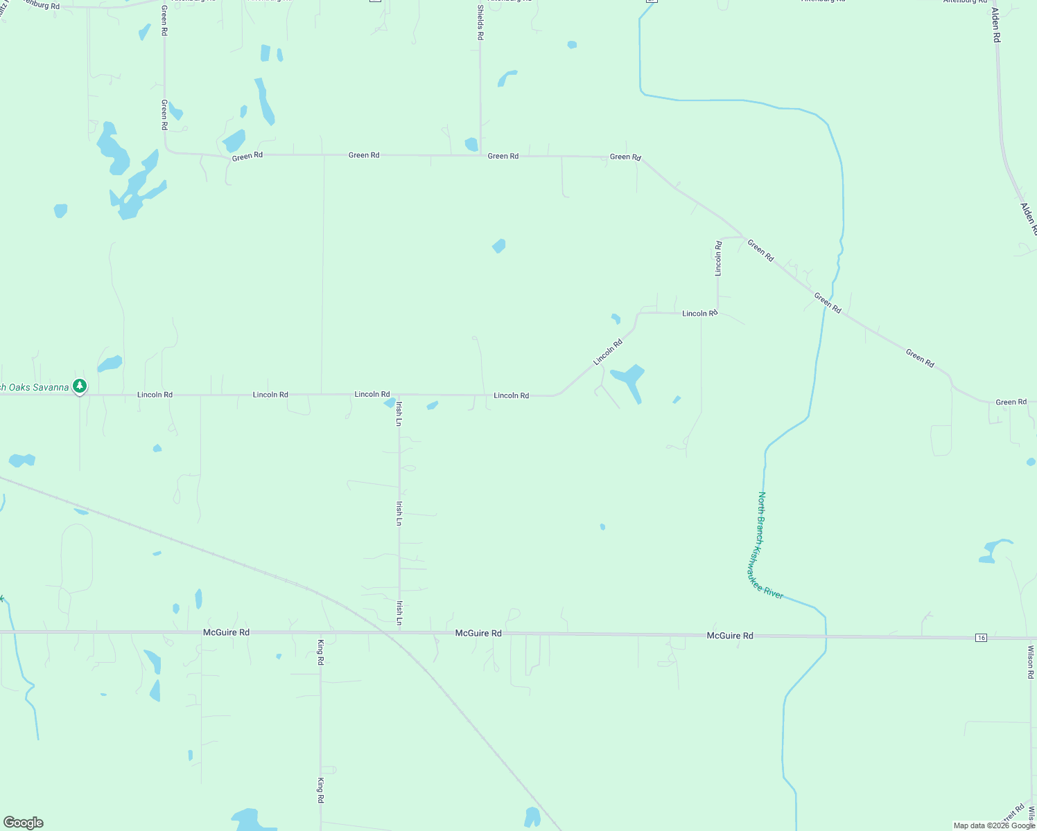 map of restaurants, bars, coffee shops, grocery stores, and more near 17707 Lincoln Road in Harvard