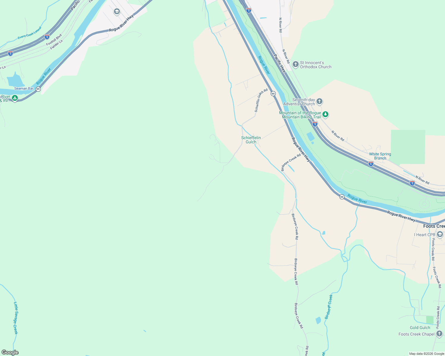 map of restaurants, bars, coffee shops, grocery stores, and more near 875 Schiefflin Gulch Road in Gold Hill