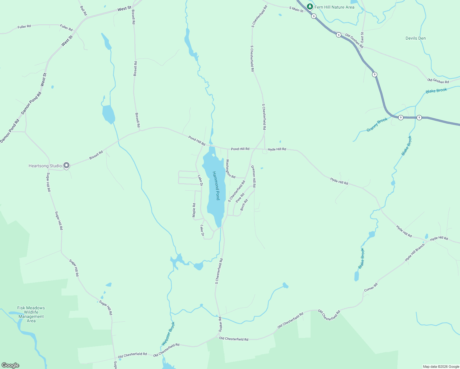 map of restaurants, bars, coffee shops, grocery stores, and more near 8 Washington Rd S in Goshen