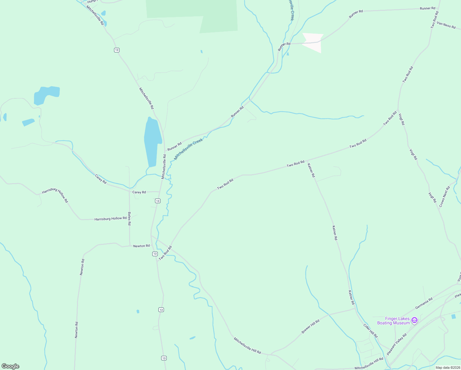 map of restaurants, bars, coffee shops, grocery stores, and more near 8527 Two Rod Road in Bath