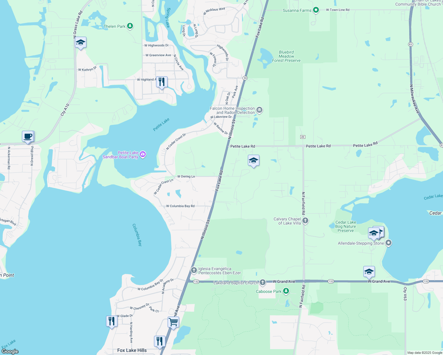 38764 Illinois 59, Lake Villa IL Walk Score