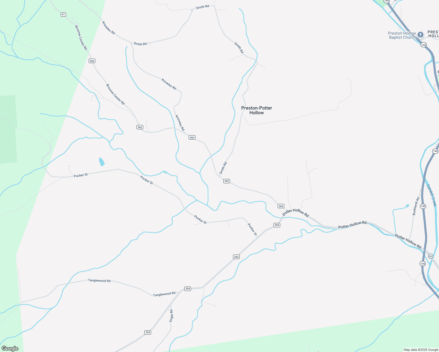 map of restaurants, bars, coffee shops, grocery stores, and more near 2 Smith Road in Preston-Potter Hollow
