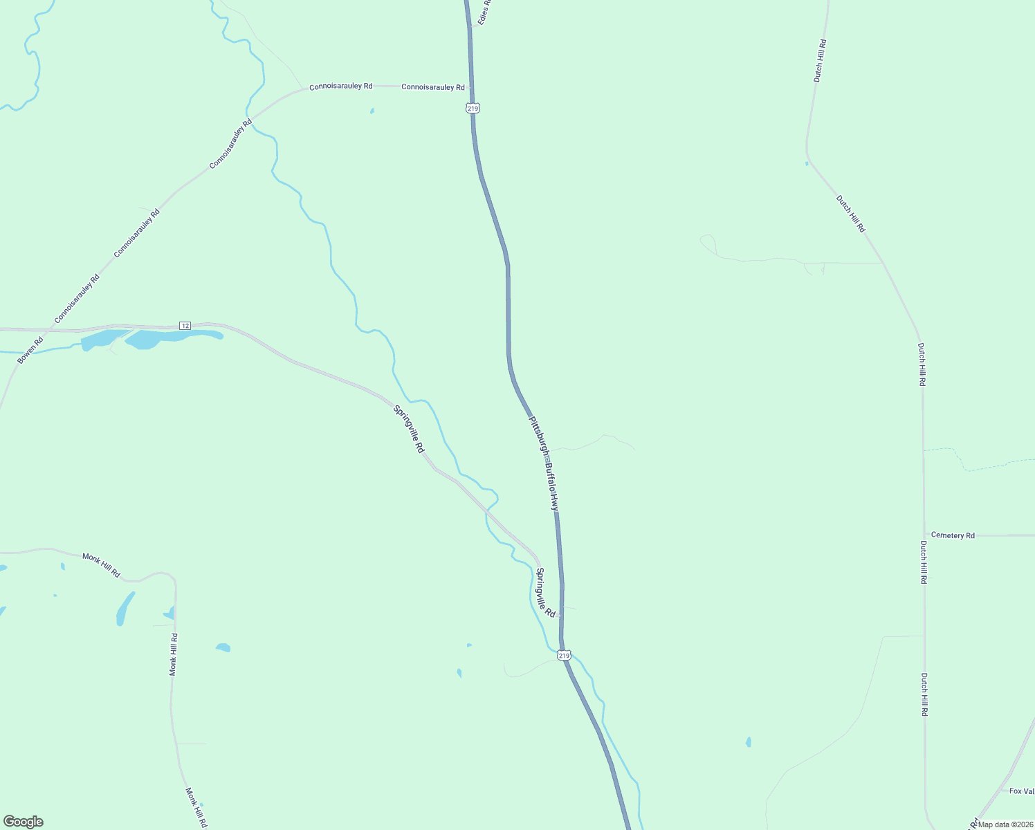 map of restaurants, bars, coffee shops, grocery stores, and more near 9887 U.S. 219 in West Valley