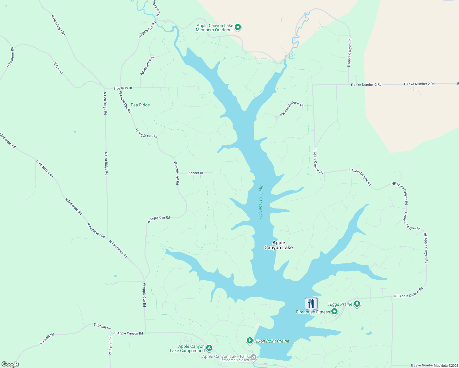 map of restaurants, bars, coffee shops, grocery stores, and more near Hidden Spring in Apple River