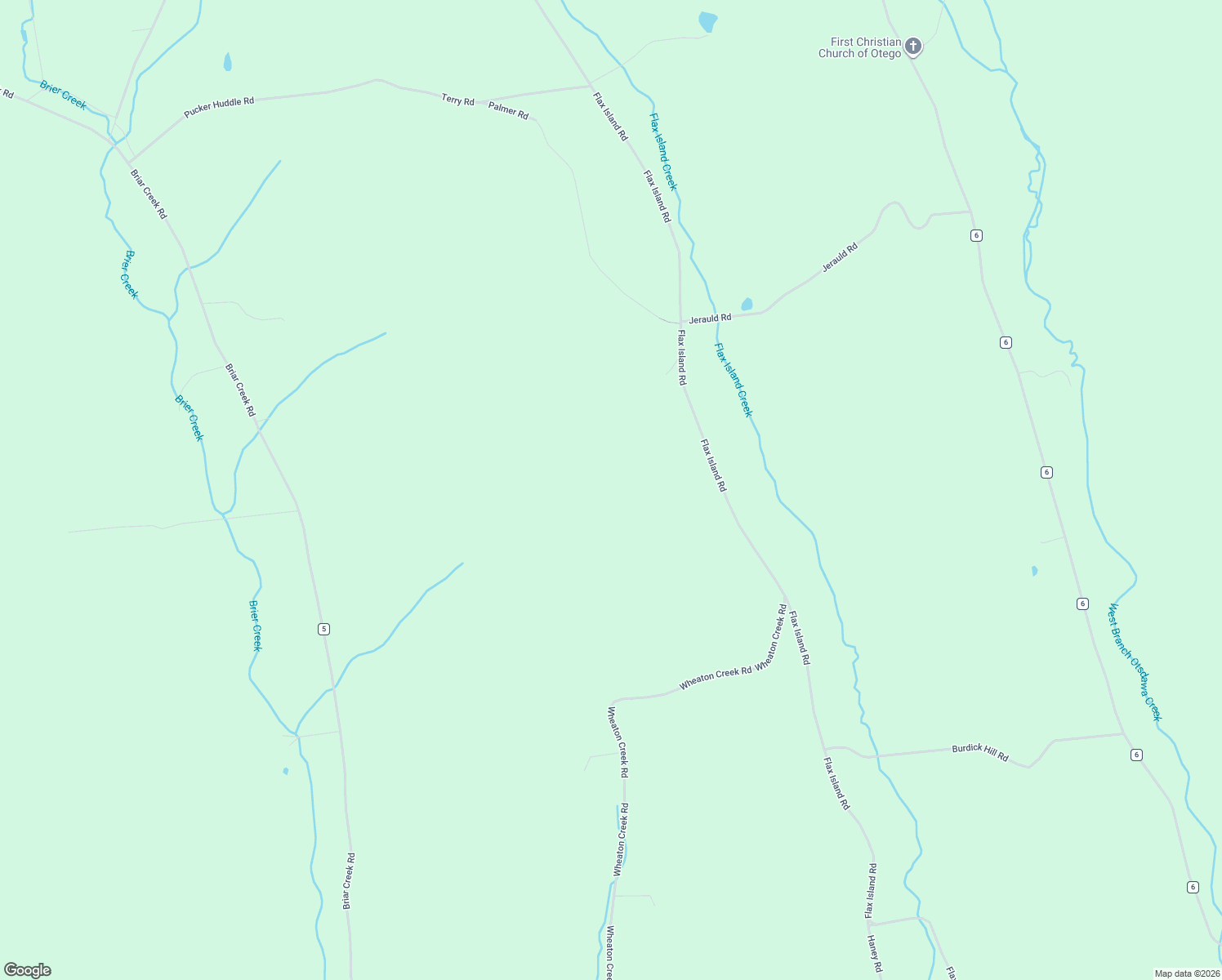 map of restaurants, bars, coffee shops, grocery stores, and more near 983 Flax Island Road in Otego