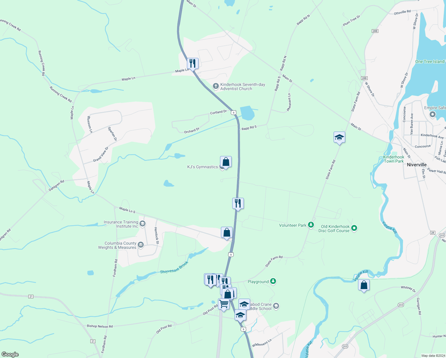 32 Mirones Manor, Valatie NY Walk Score