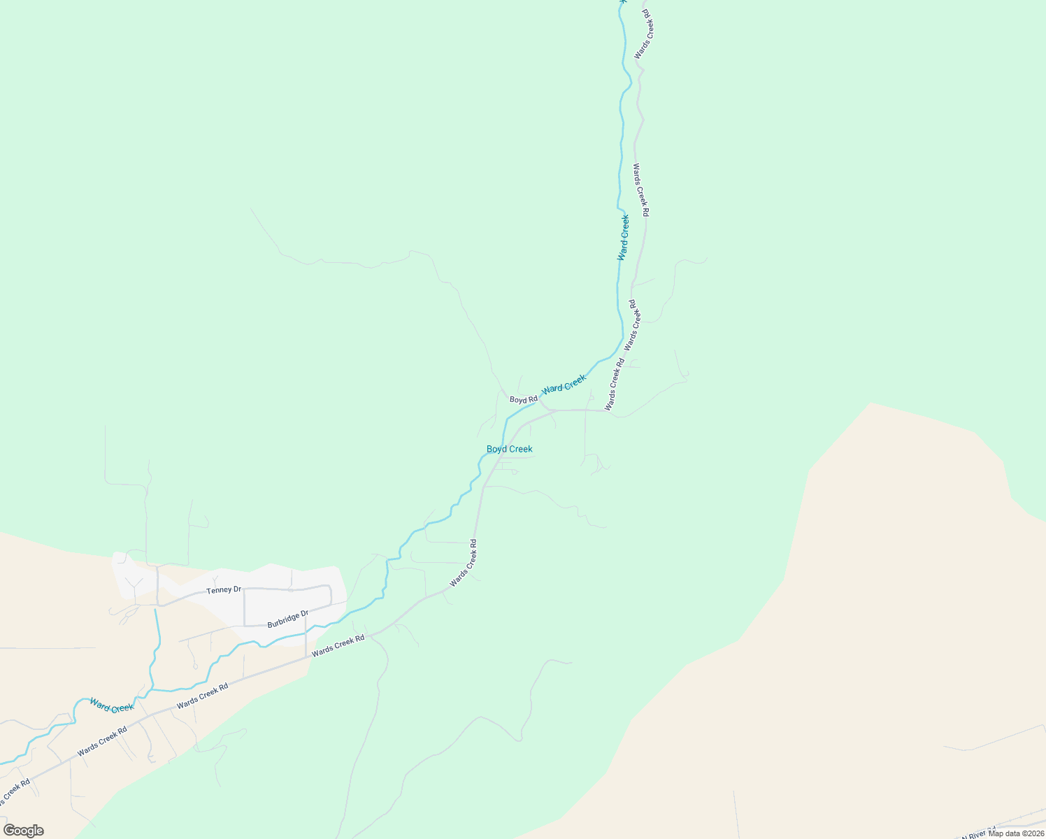 map of restaurants, bars, coffee shops, grocery stores, and more near 9100 Boyd Road in Rogue River