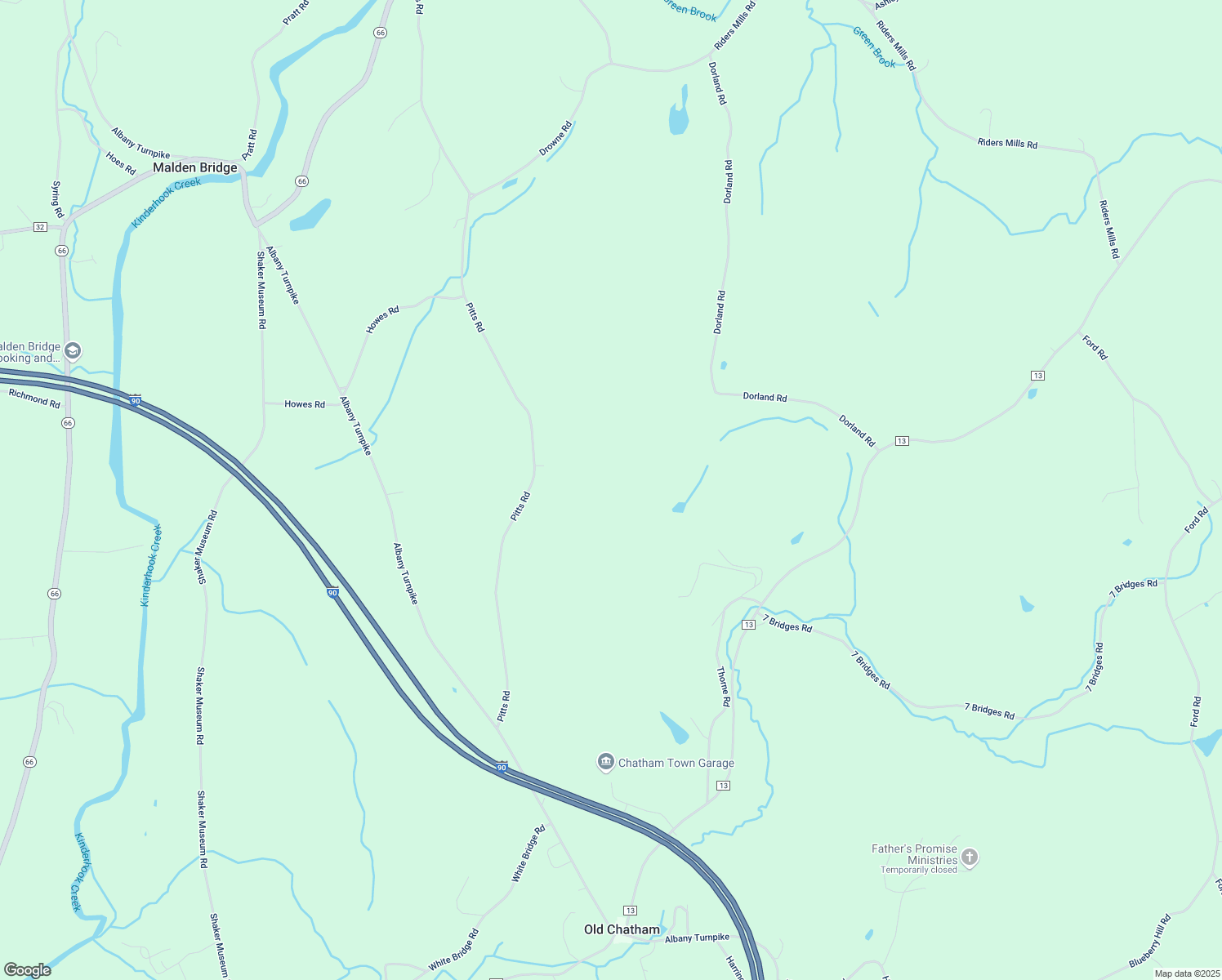 map of restaurants, bars, coffee shops, grocery stores, and more near 126 Pitt Road in Old Chatham