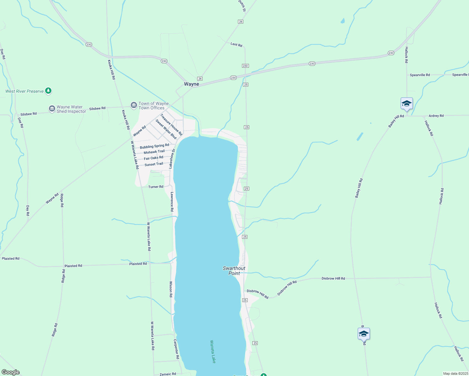 map of restaurants, bars, coffee shops, grocery stores, and more near 4691 Crane Park Rd in Dundee