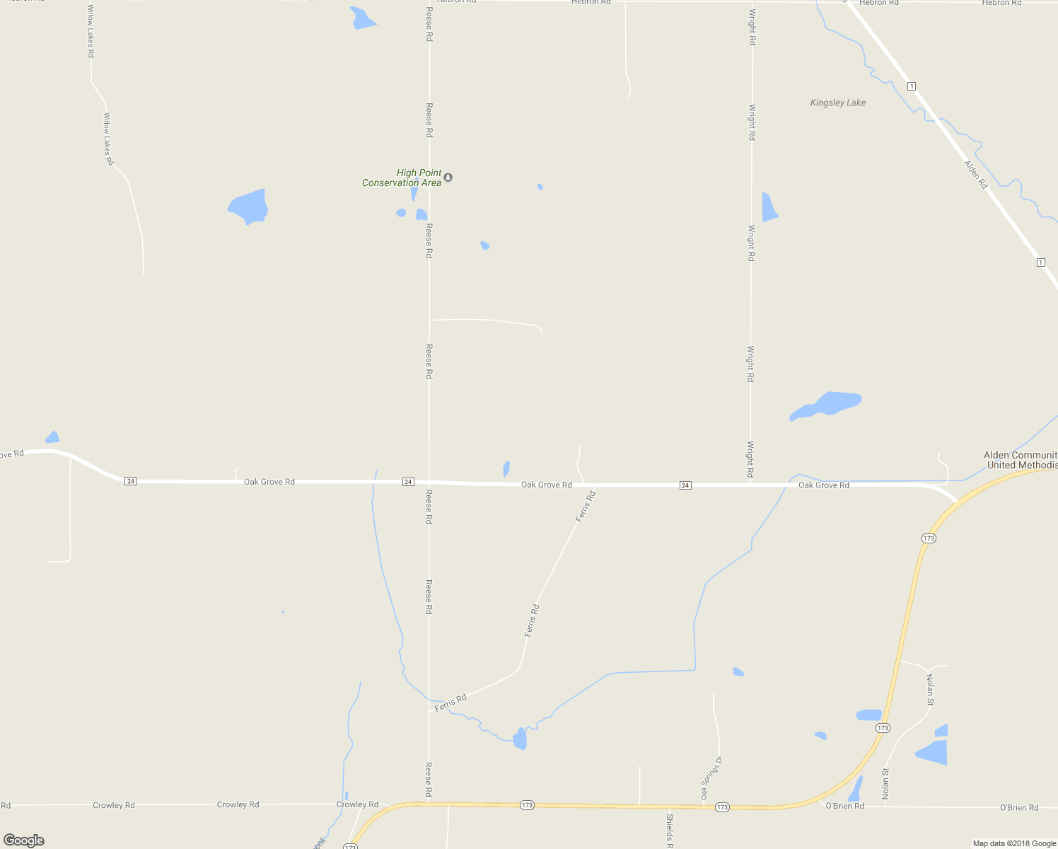 map of restaurants, bars, coffee shops, grocery stores, and more near 18212 Oak Grove Road in Harvard