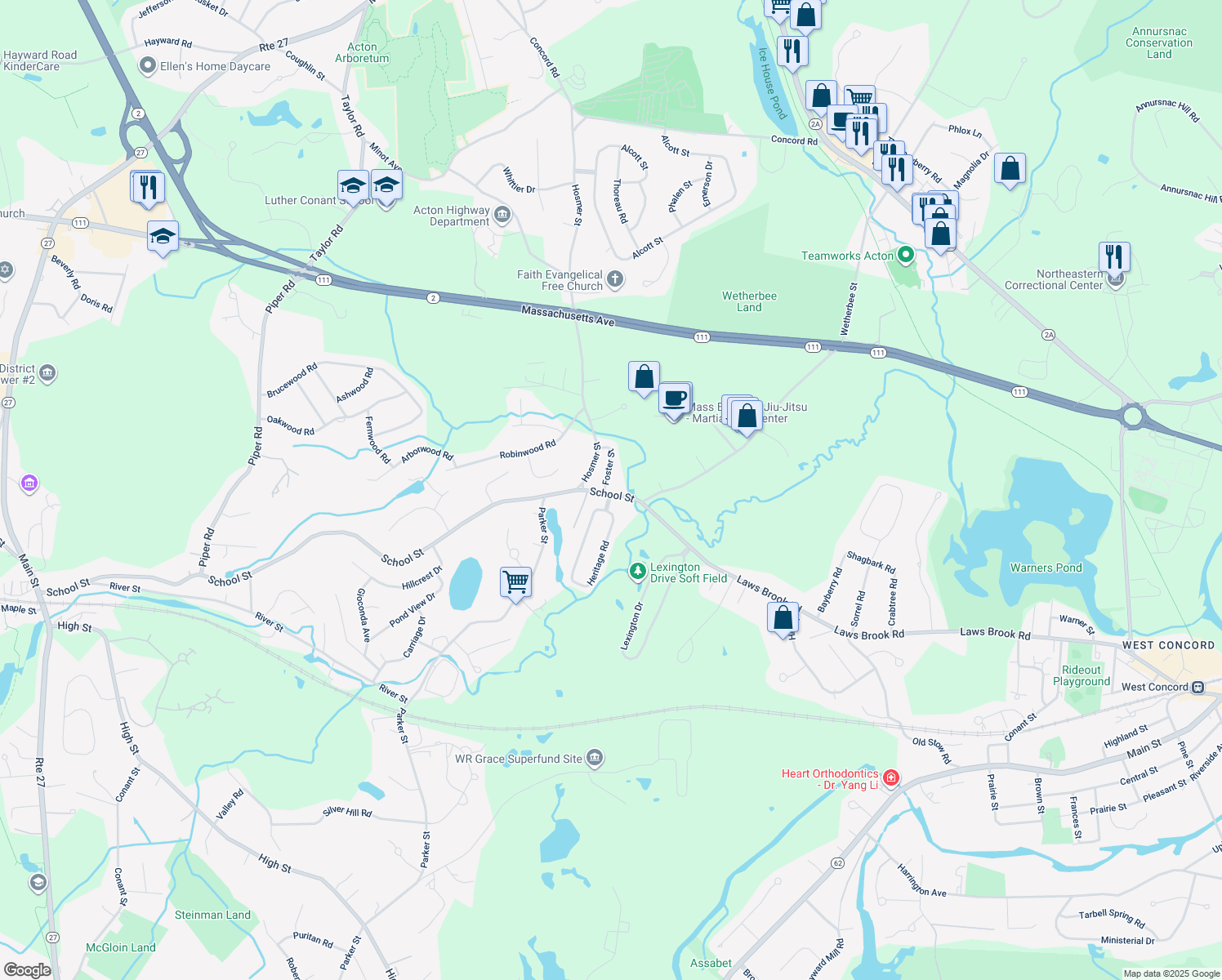 262 School Street, Acton MA Walk Score