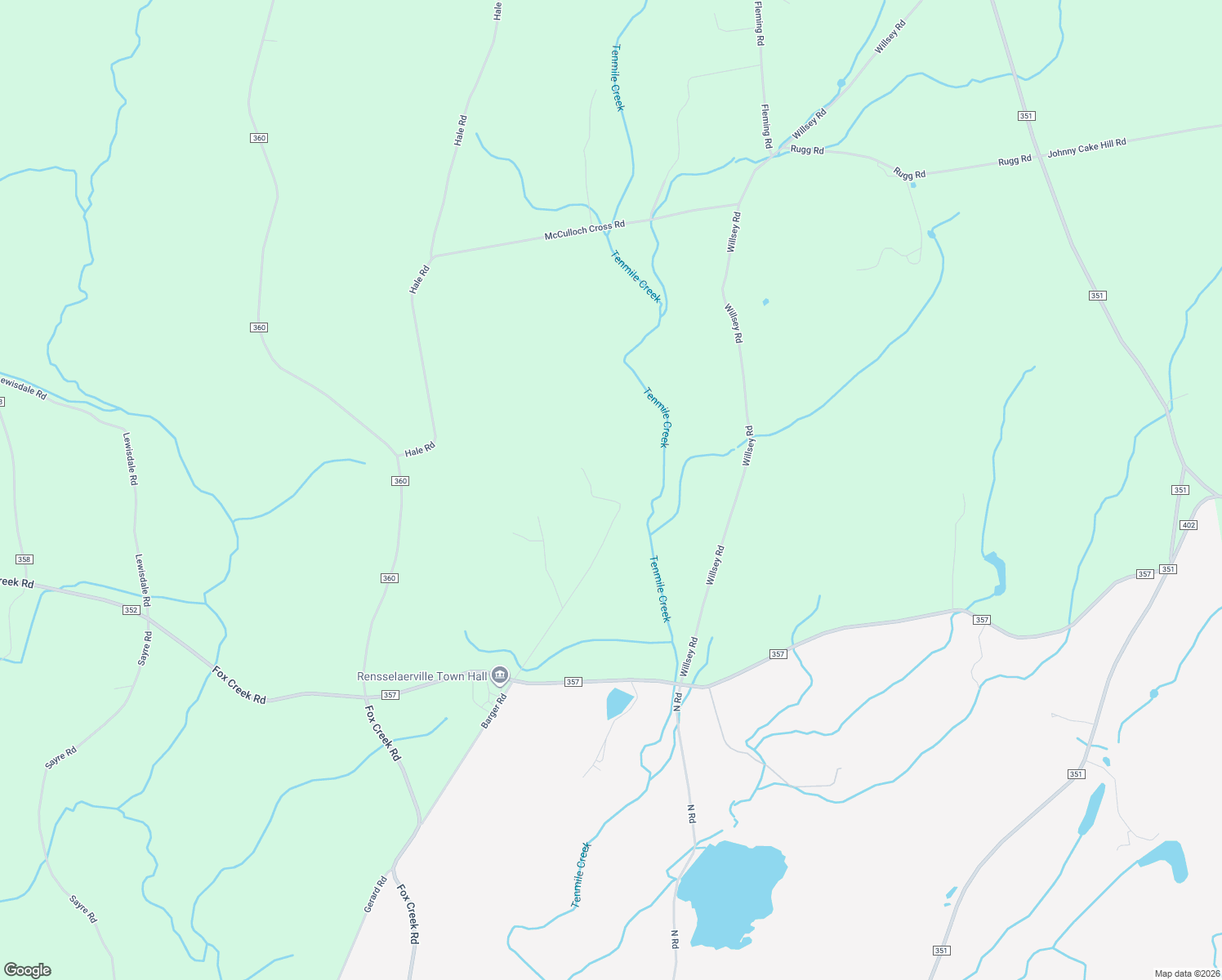 map of restaurants, bars, coffee shops, grocery stores, and more near 211 Barger Road in Medusa