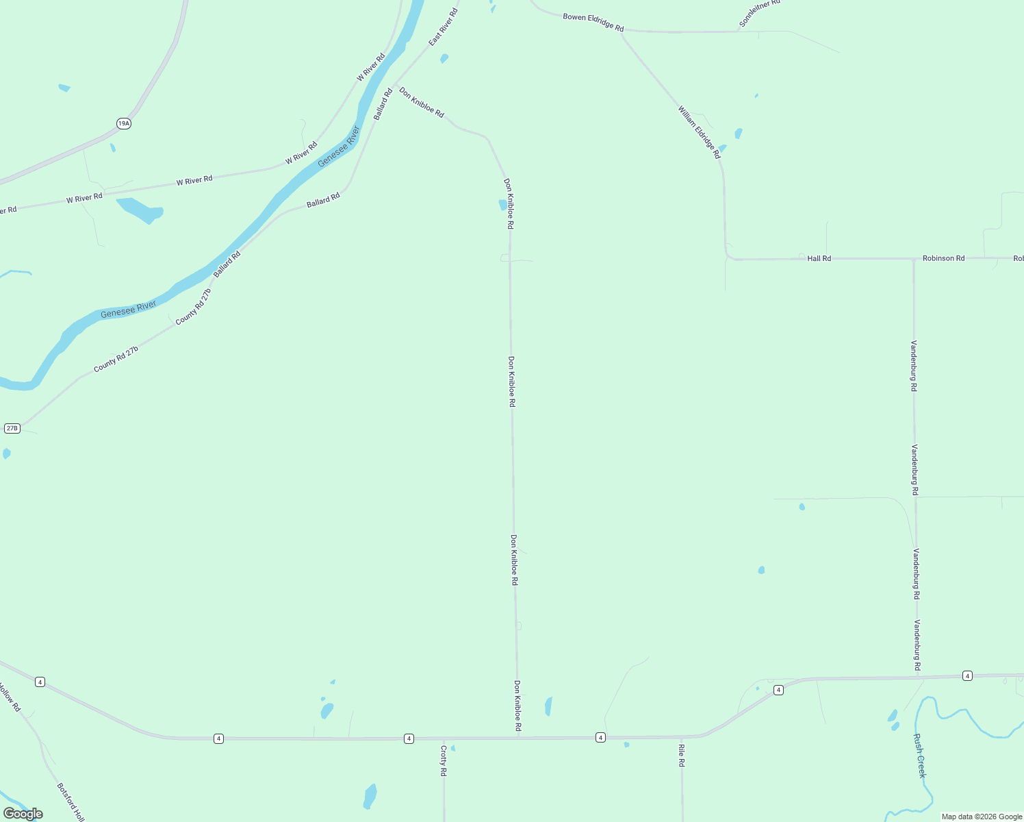 map of restaurants, bars, coffee shops, grocery stores, and more near Don Knibloe Road in Allegany County