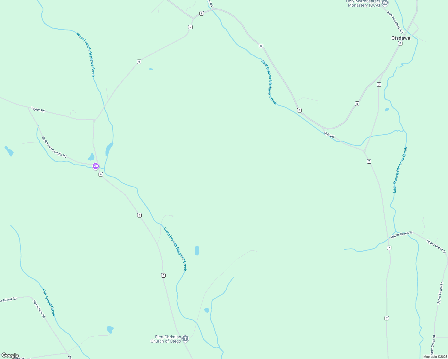 map of restaurants, bars, coffee shops, grocery stores, and more near 149 Will Sheldon Road in Otego