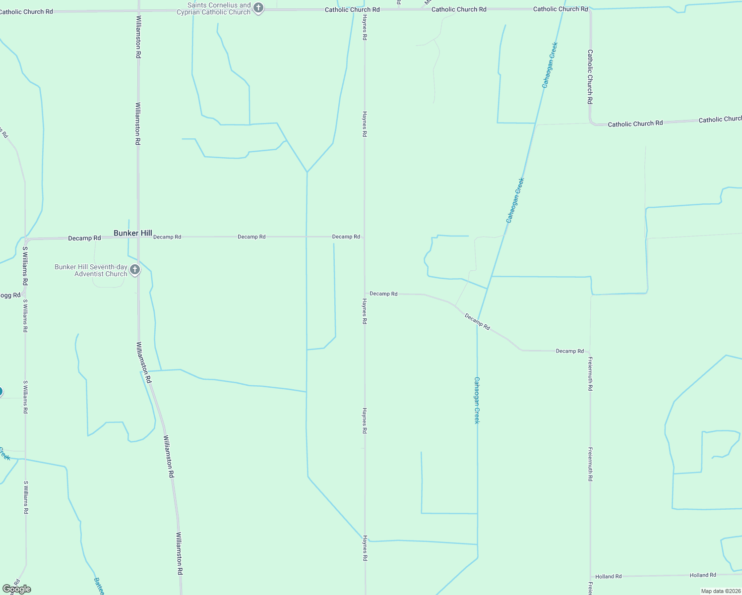 map of restaurants, bars, coffee shops, grocery stores, and more near 1515 Decamp Road in Stockbridge