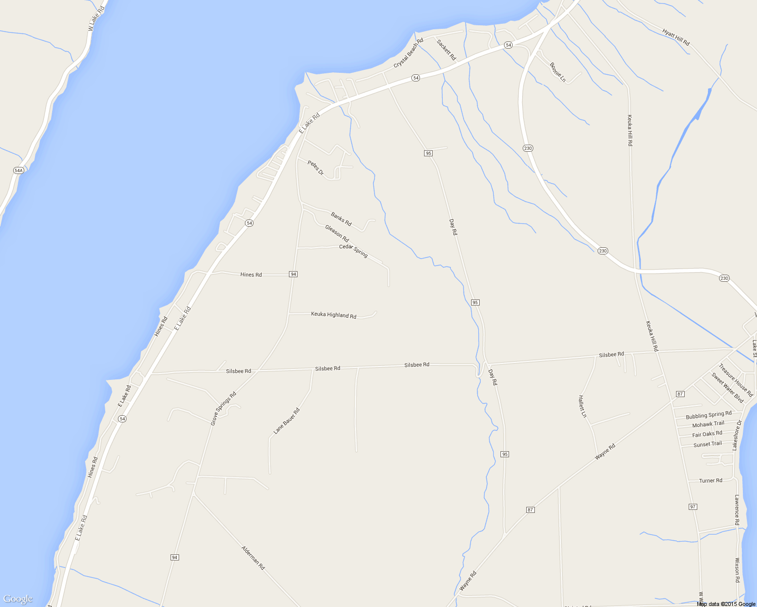 map of restaurants, bars, coffee shops, grocery stores, and more near 9359 Keuka Highland Road in Hammondsport