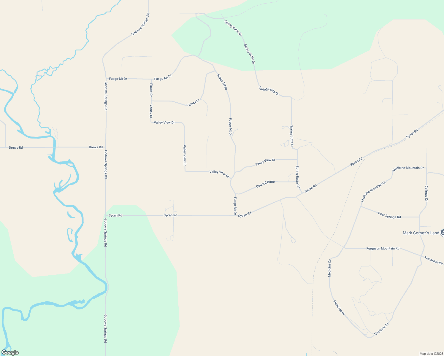 map of restaurants, bars, coffee shops, grocery stores, and more near 44062 Valley View Drive in Beatty