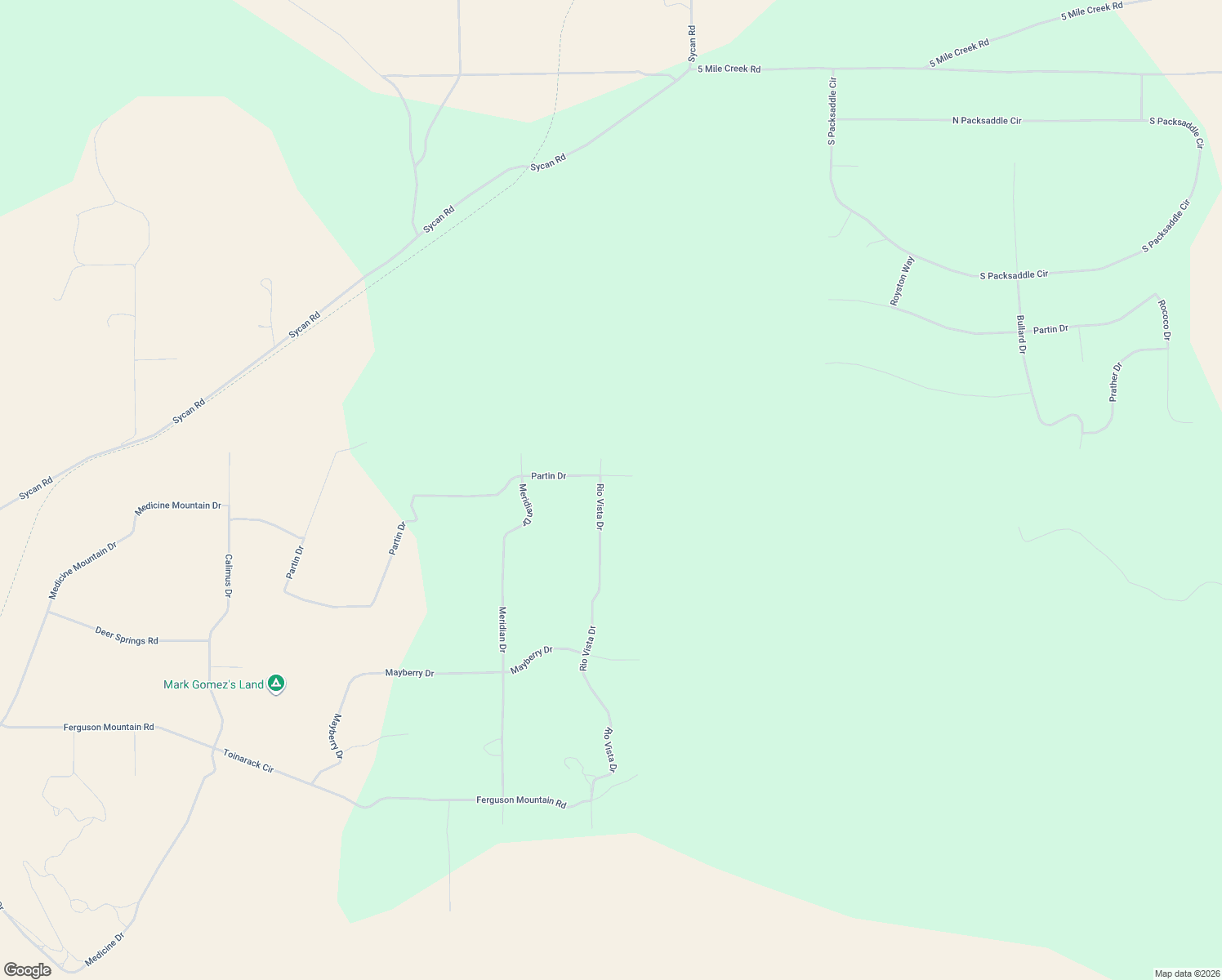 map of restaurants, bars, coffee shops, grocery stores, and more near Rio Vista Drive in Beatty