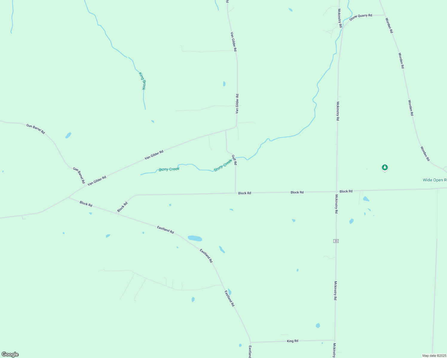 map of restaurants, bars, coffee shops, grocery stores, and more near 3930 Block Rd in Delevan