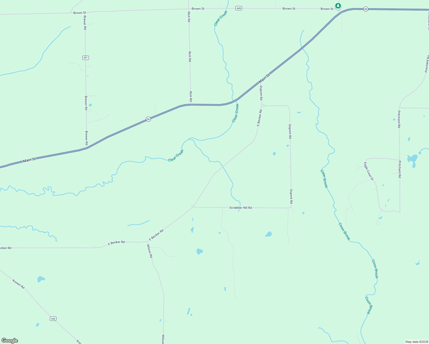 map of restaurants, bars, coffee shops, grocery stores, and more near 4598 East Becker Road in Collins