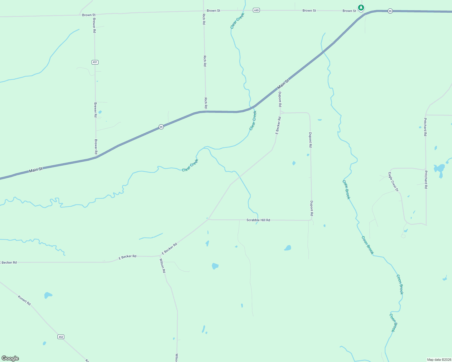 map of restaurants, bars, coffee shops, grocery stores, and more near 4598 East Becker Road in Collins