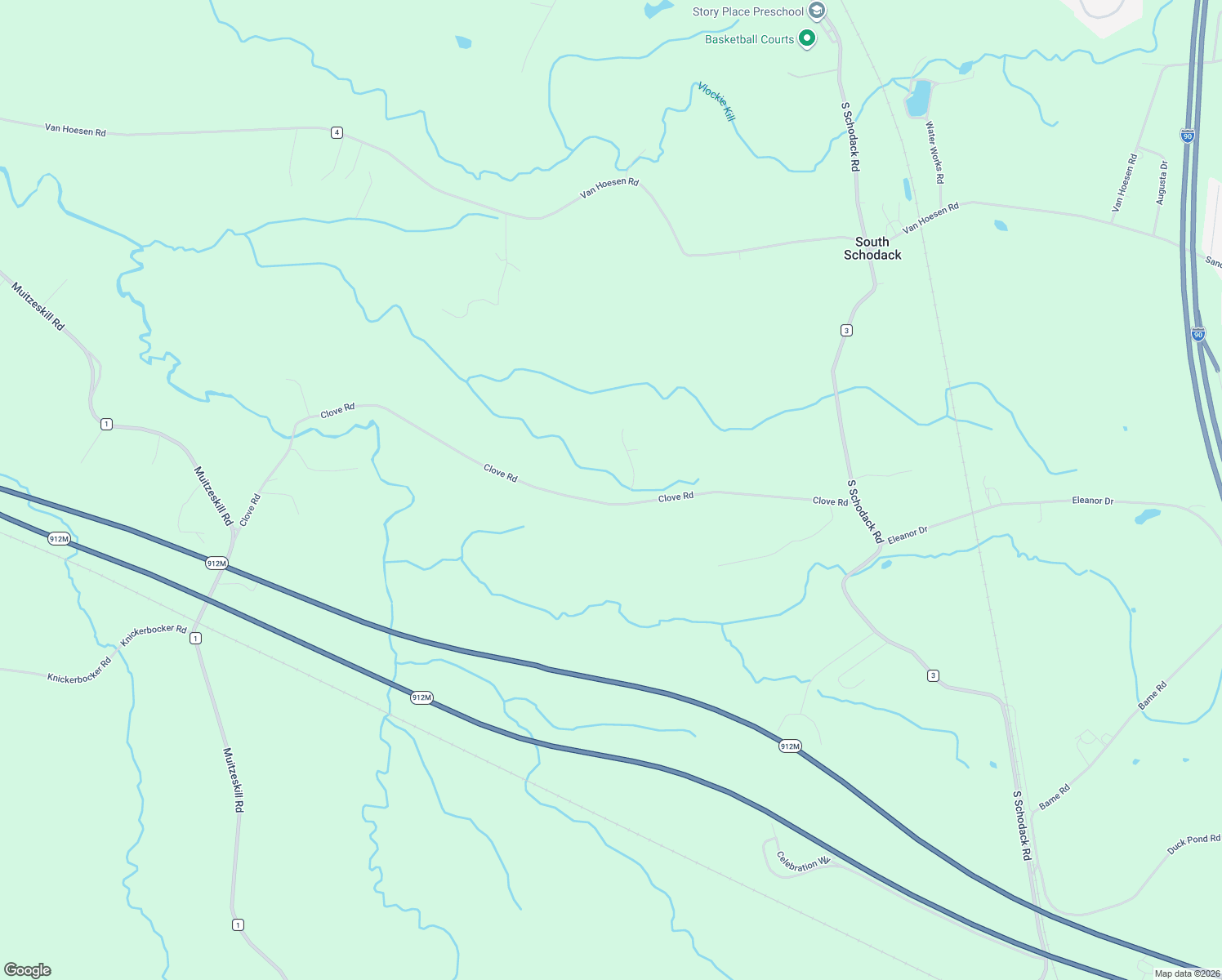 map of restaurants, bars, coffee shops, grocery stores, and more near 267 Clove Rd in Castleton-on-Hudson
