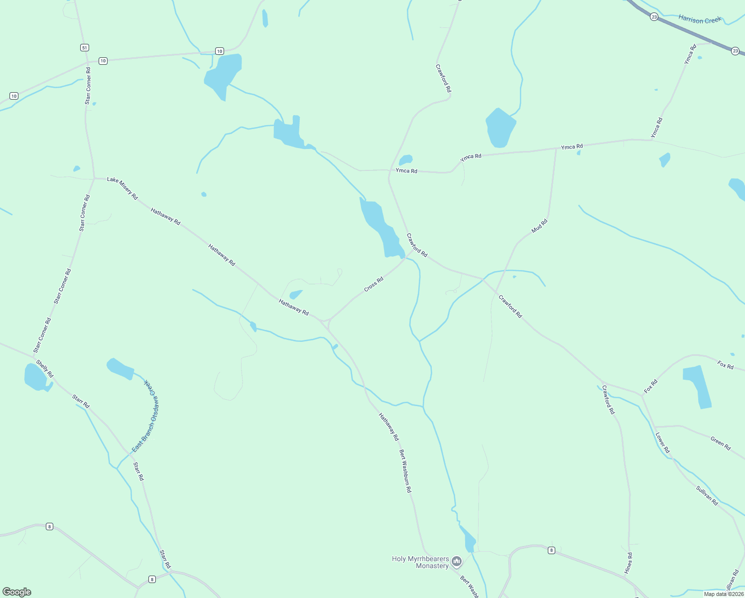 map of restaurants, bars, coffee shops, grocery stores, and more near 158 Cross Rd in Otego