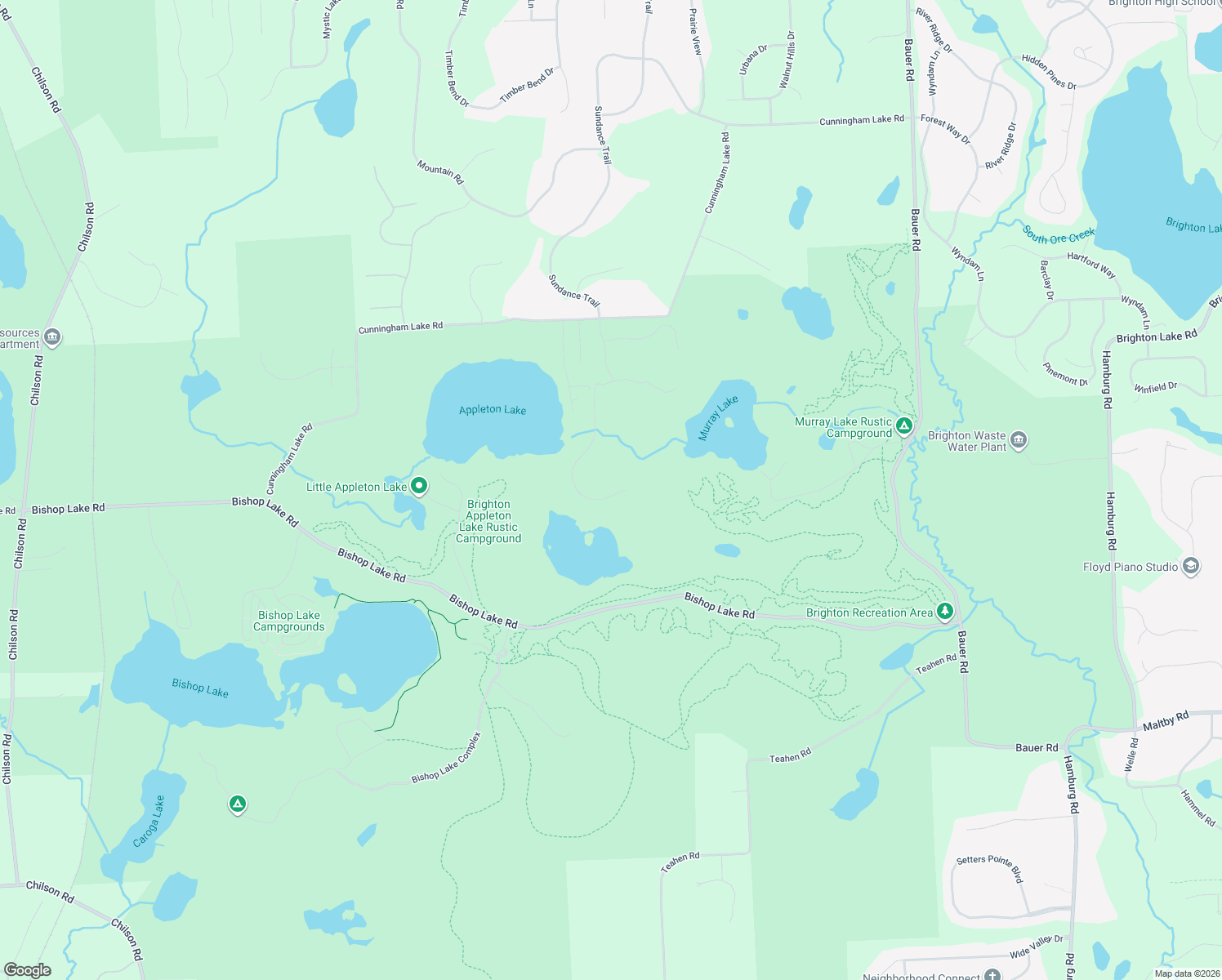 map of restaurants, bars, coffee shops, grocery stores, and more near 5877 Nottingham Point in Brighton