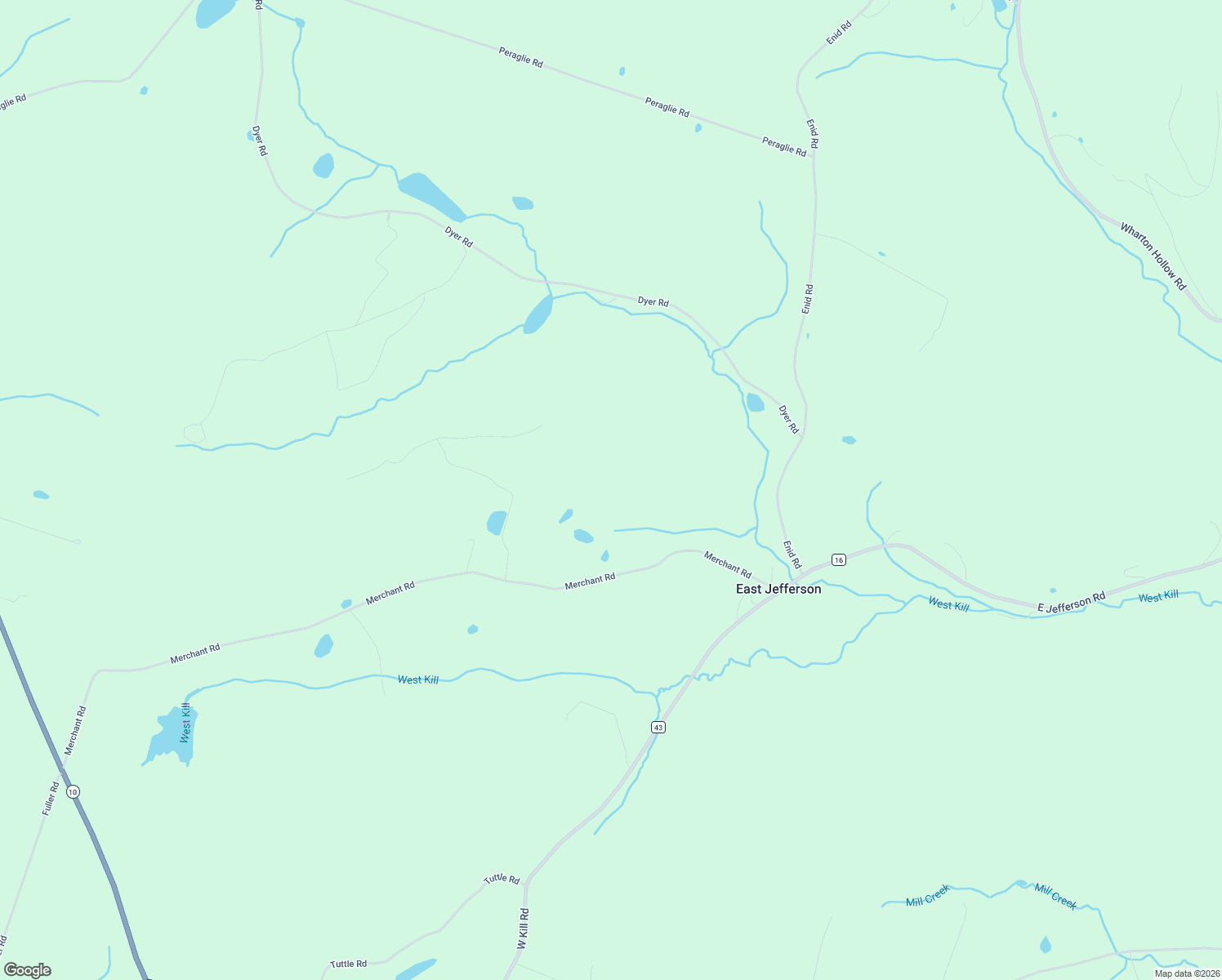 map of restaurants, bars, coffee shops, grocery stores, and more near 433 Merchant Road in Jefferson