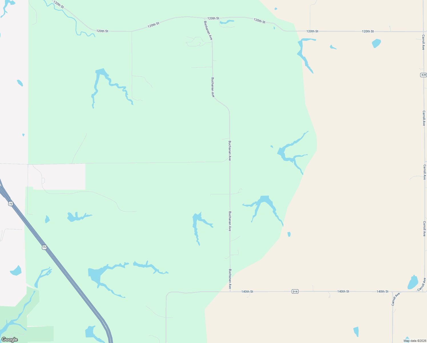 map of restaurants, bars, coffee shops, grocery stores, and more near 1317 Buchanan Avenue in Sioux City