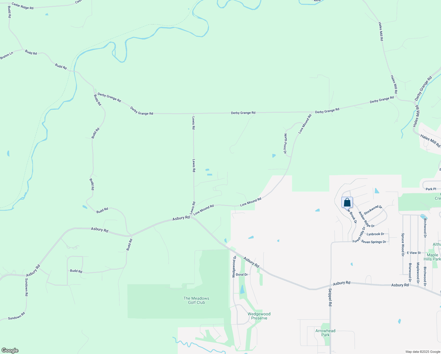 map of restaurants, bars, coffee shops, grocery stores, and more near 15462 Lewis Road in Dubuque