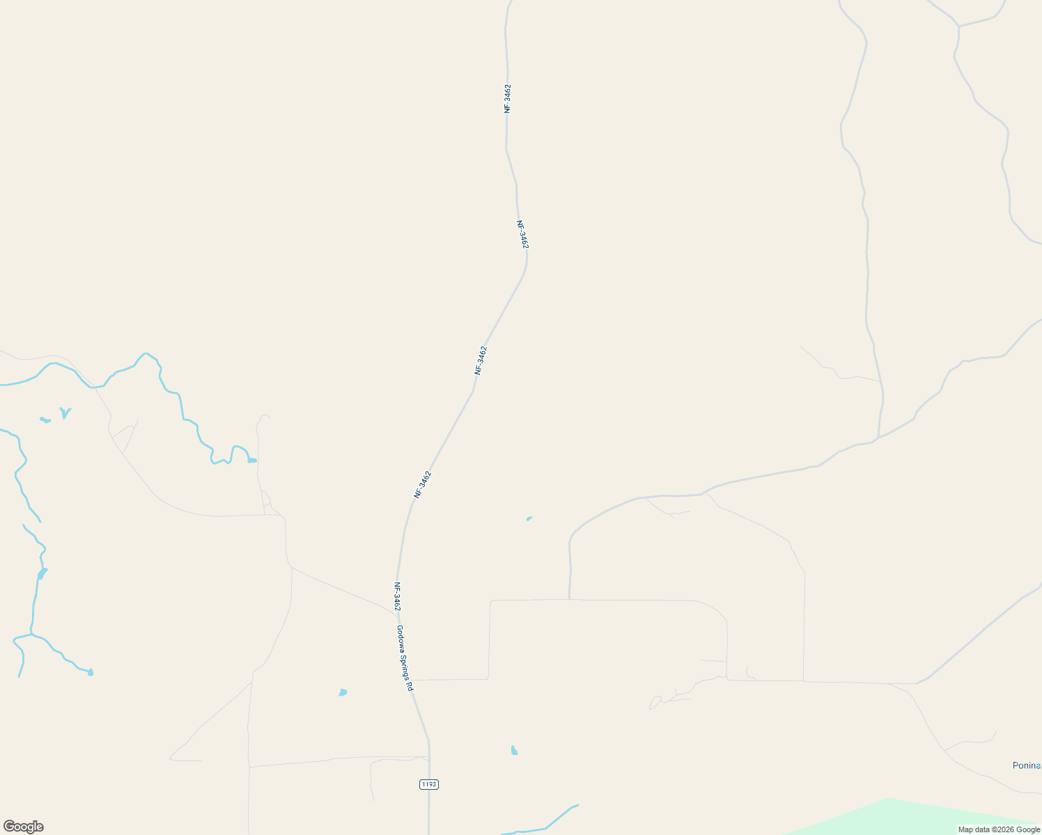 map of restaurants, bars, coffee shops, grocery stores, and more near 33005 Godowa Springs Road in Beatty