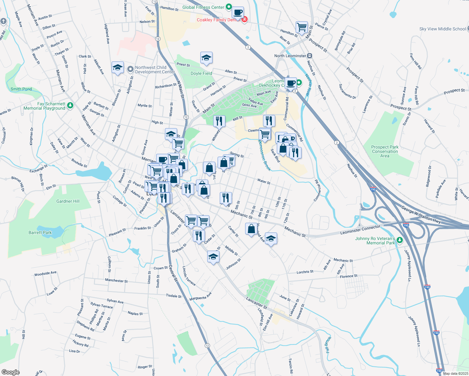 spruce-street-leominster-ma-walk-score
